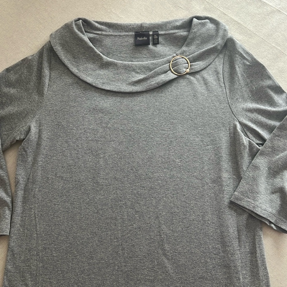 Rafaella XL gray shirt